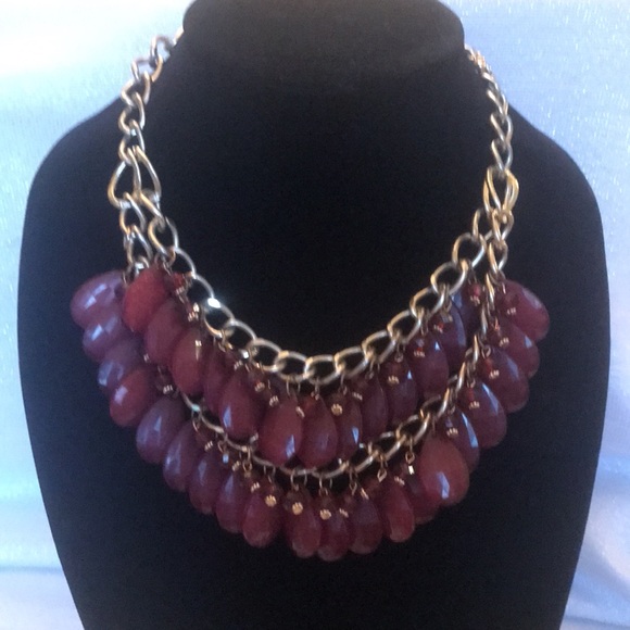 Bundle lot 6 retro glam style statement beaded collar/choker necklace - Picture 8 of 16